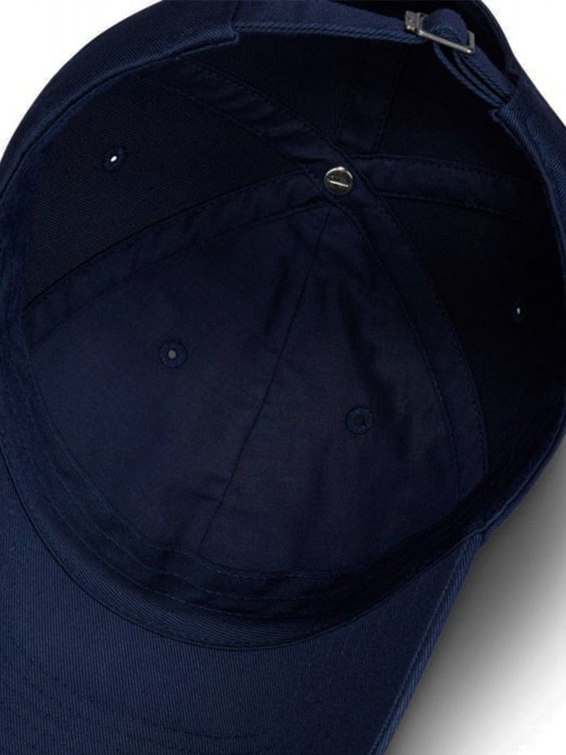 Bon Nike Club Azul Marinho Com Efeito Lavado