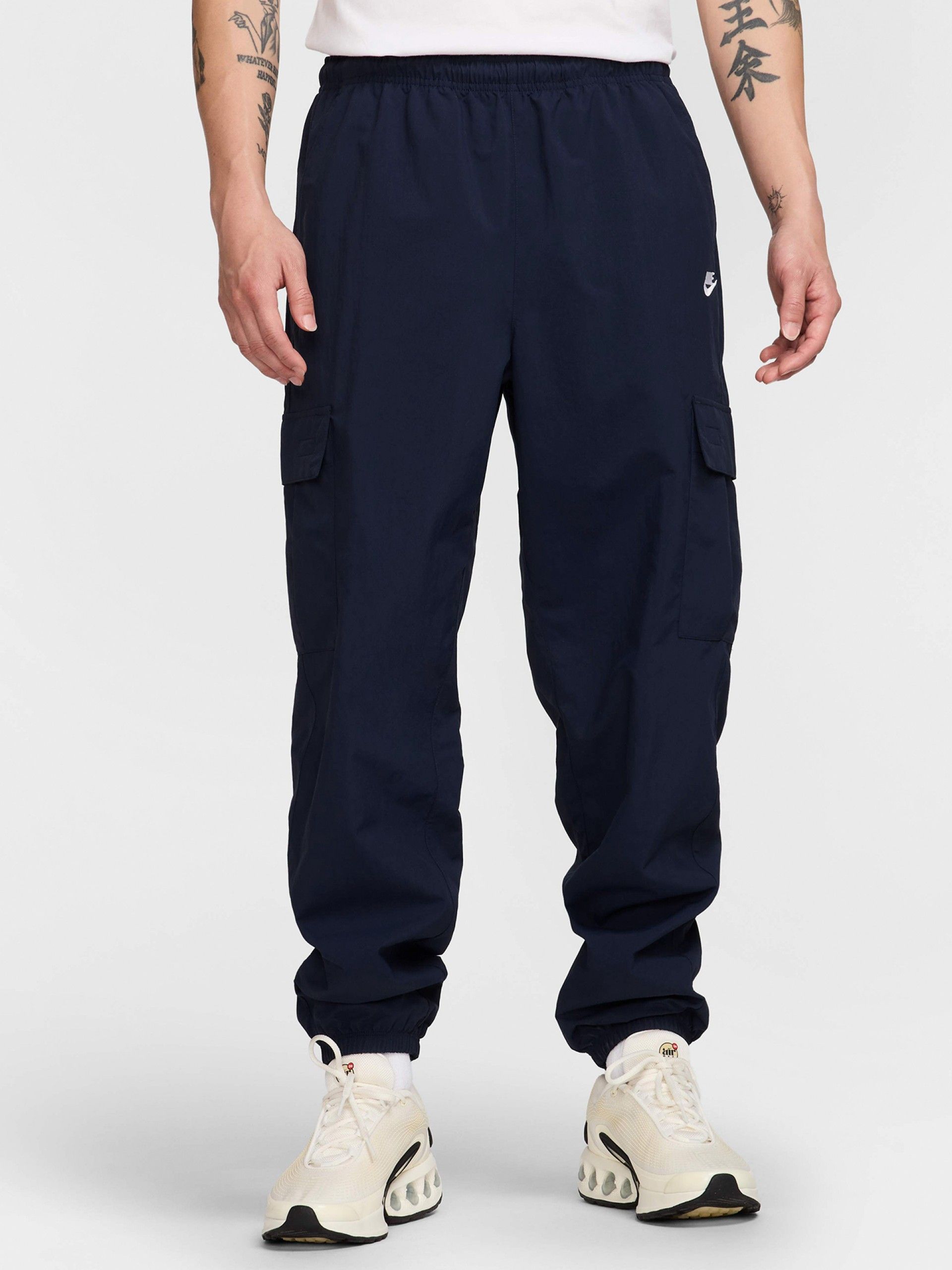 Calças Nike Club Cargo Azuis Para Homem