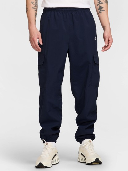 Pantalones Nike Club Cargo Azules Para Hombre