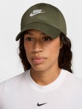 Gorra Nike Club Verde Con Efecto Lavado