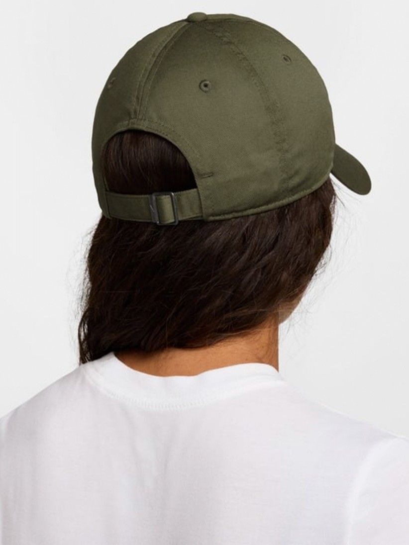 Gorra Nike Club Verde Con Efecto Lavado