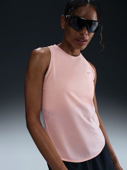 Nike Swift Dri-FIT Pink Running Tank For Women