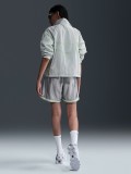 Nike Sportswear Loose Mid-Rise Graphic Silver and Green Shorts For Women