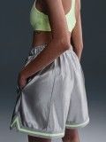 Nike Sportswear Loose Mid-Rise Graphic Silver and Green Shorts For Women