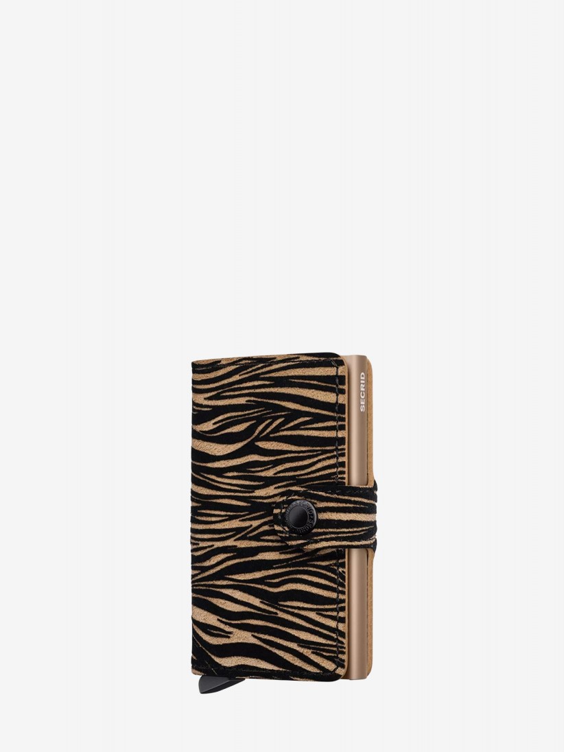 Secrid Style Zebra Pattern Wallet