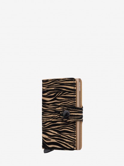 Secrid Style Zebra Pattern Wallet