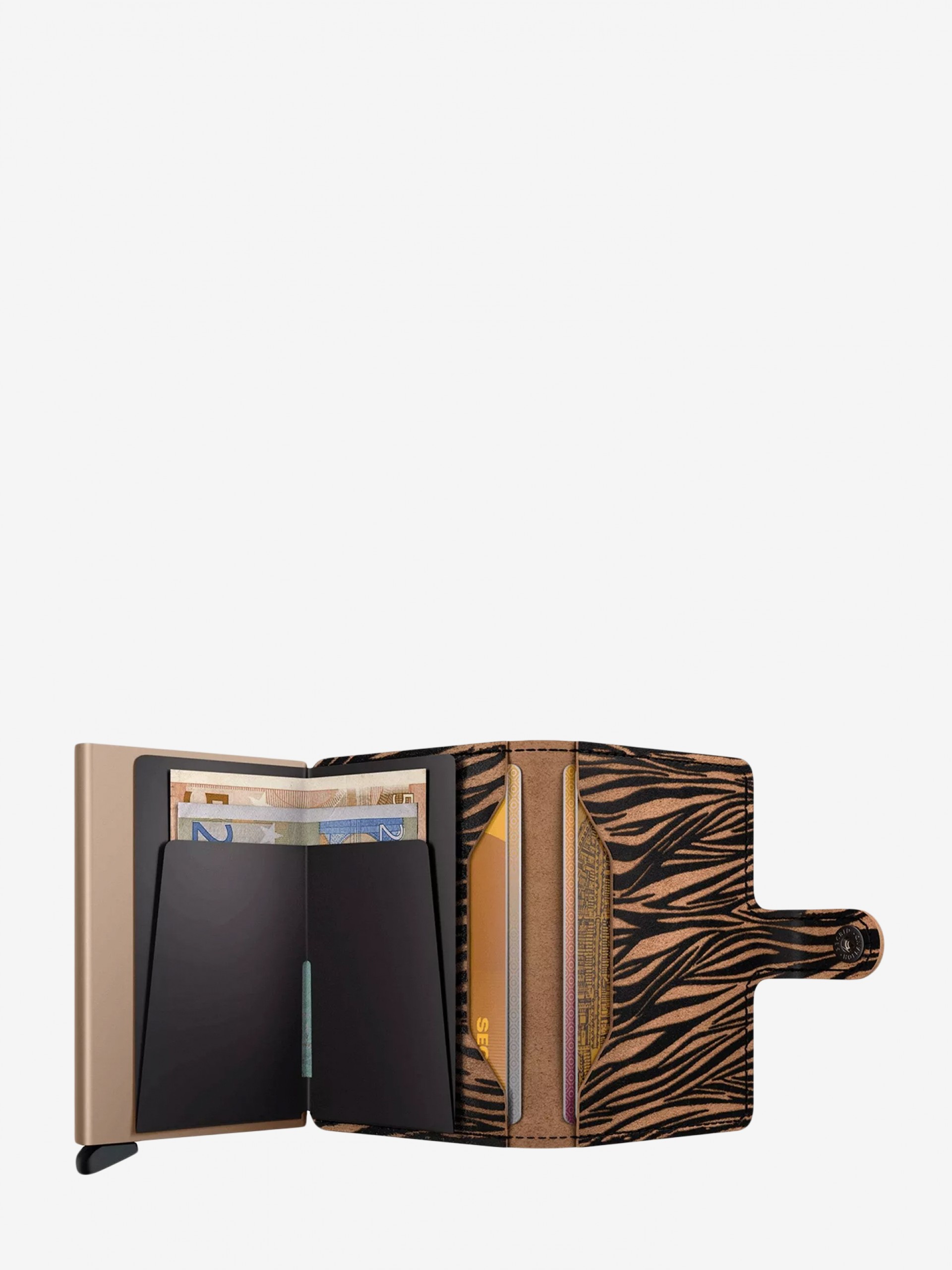 Cartera Secrid Style Estampado de Cebra