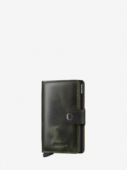 MV Secrid Green and Black Wallet
