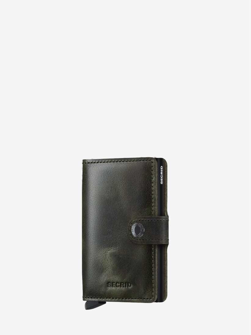 Cartera MV Secrid Verde y Negra