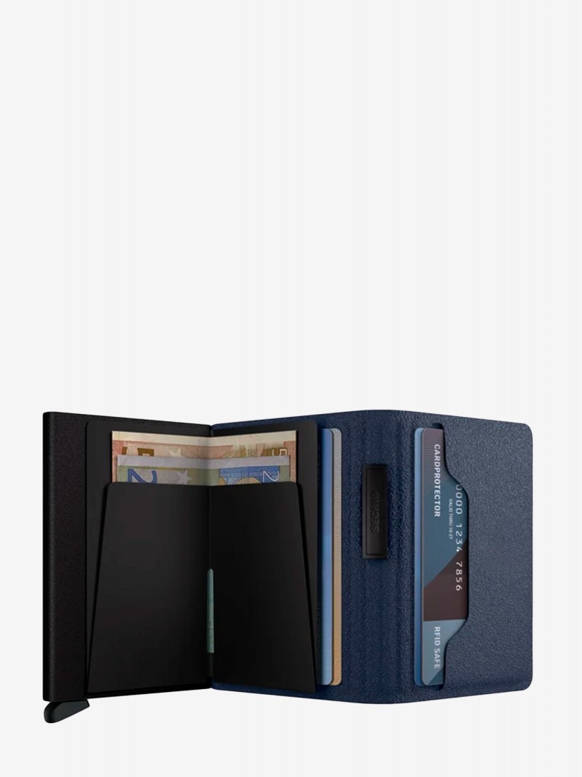 Cartera Secrid LIBA Band Azul y Negra