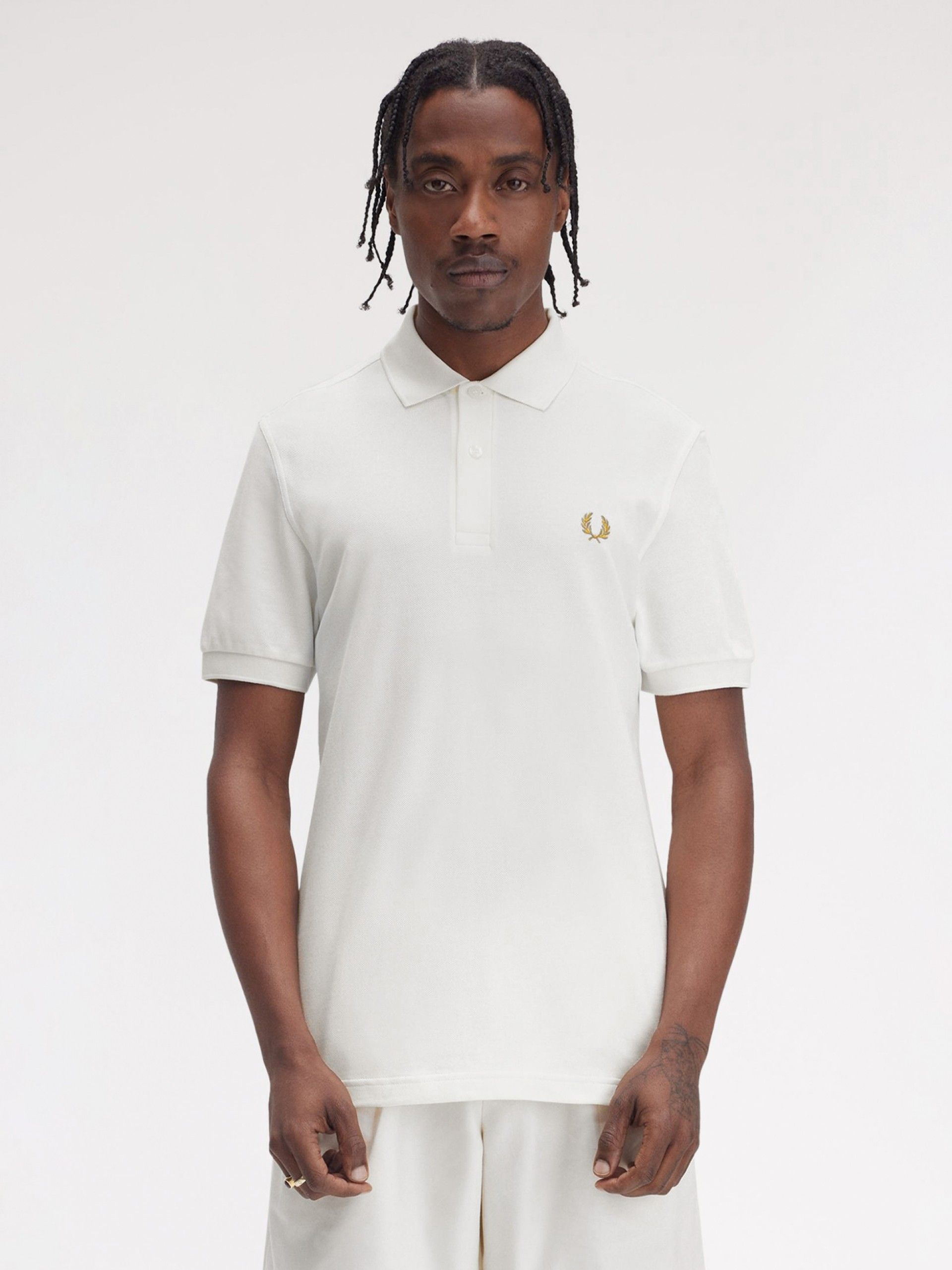 Polo Fred Perry M6000 Blanco