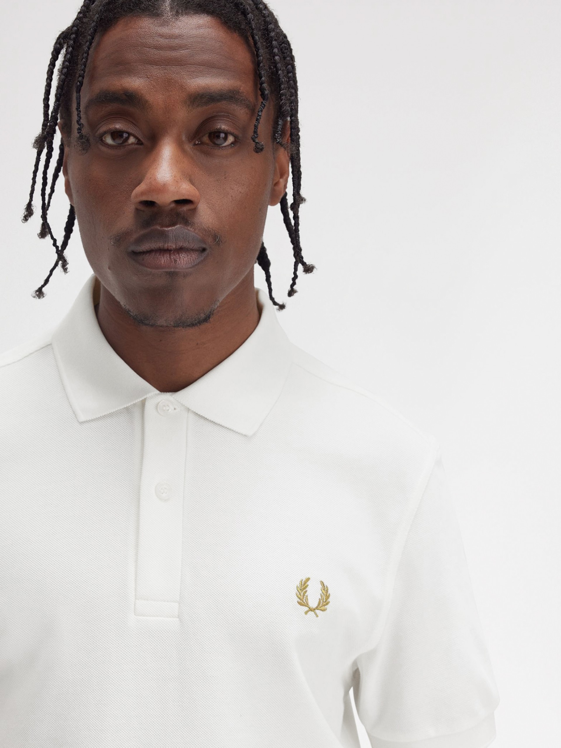 Polo Fred Perry M6000 Blanco