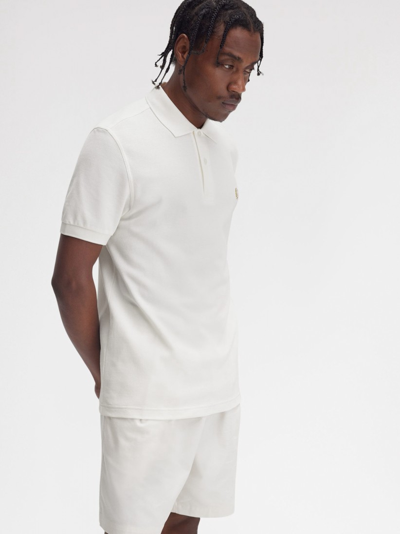 Polo Fred Perry M6000 Branco