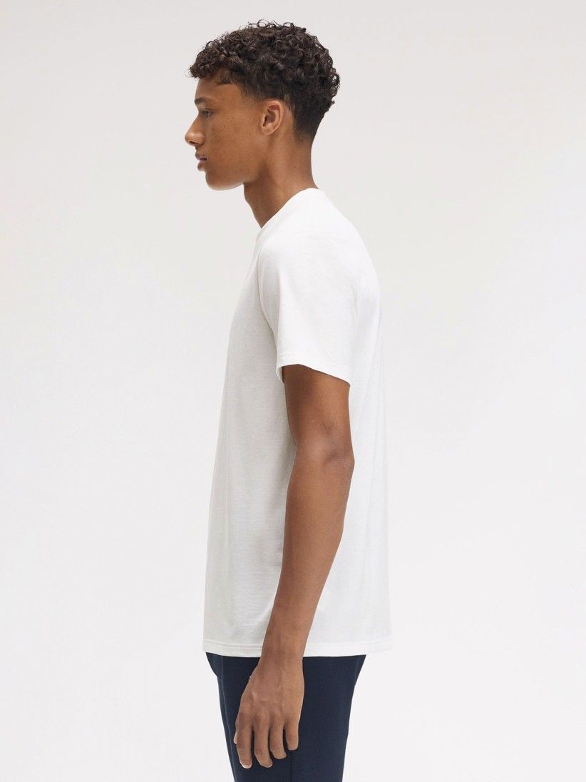 T-shirt Fred Perry Sportswear Graphic Branca