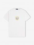 T-shirt Fred Perry Sportswear Graphic Branca