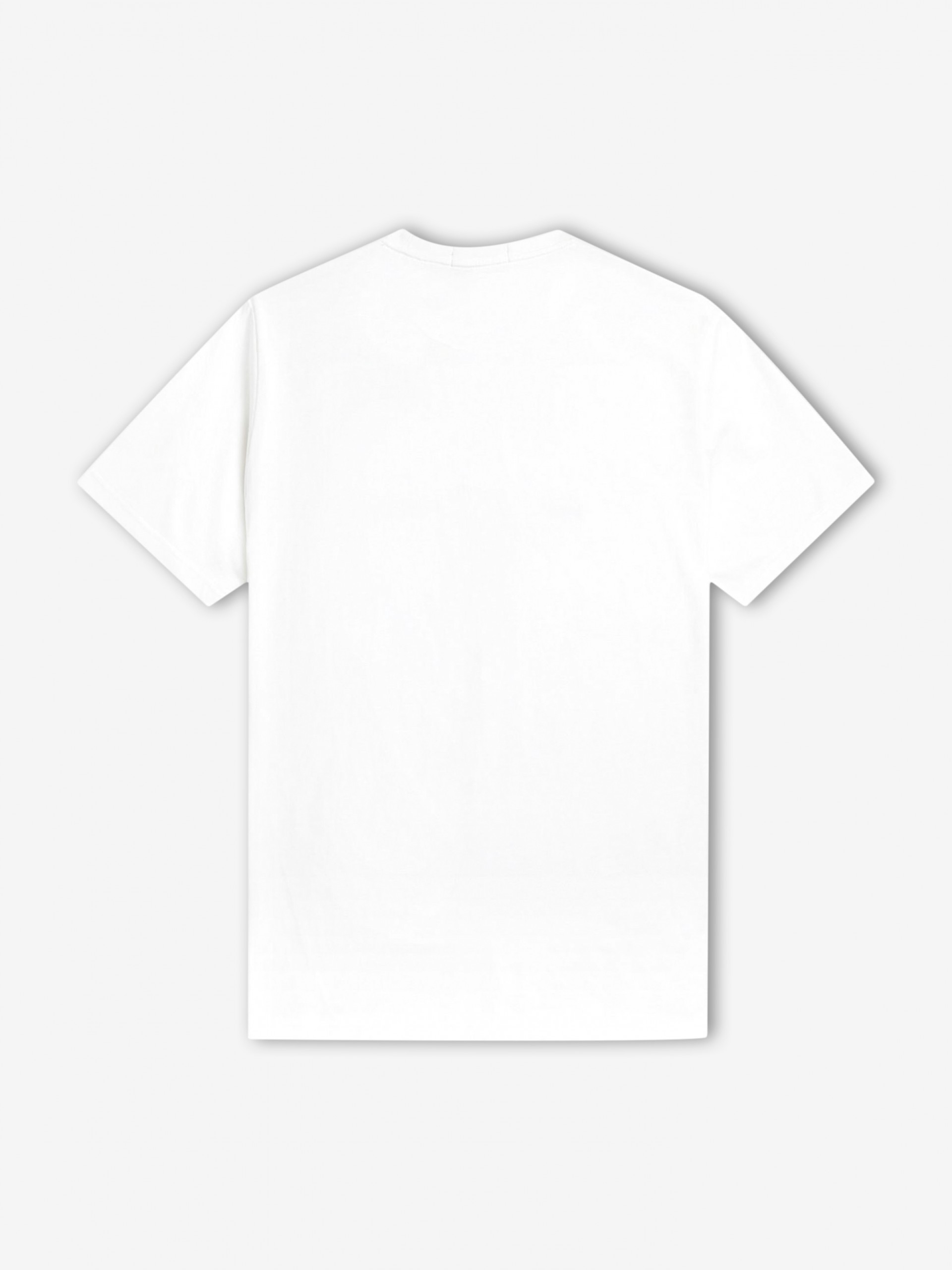 T-shirt Fred Perry Embroidered Branca