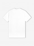 T-shirt Fred Perry Embroidered Branca