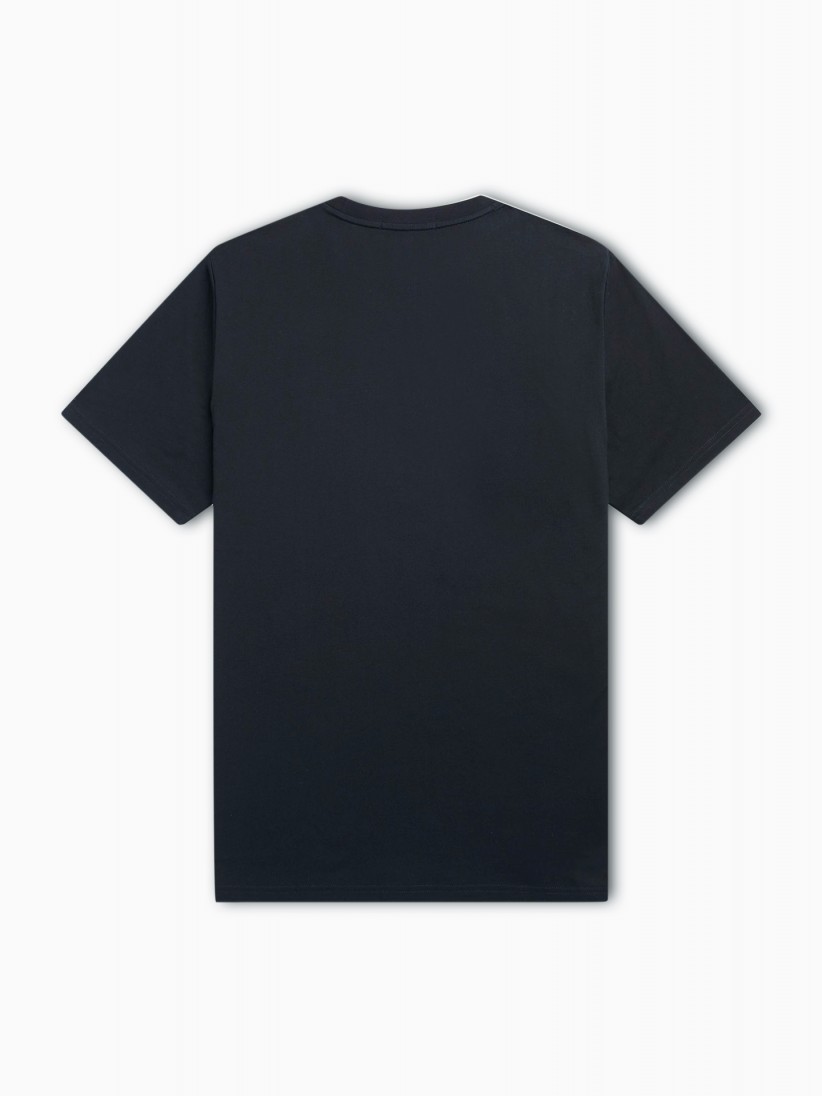 T-shirt Fred Perry Embroidered Azul