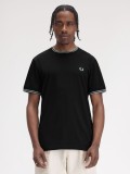T-shirt Fred Perry Twin Tipped Preta e Azul