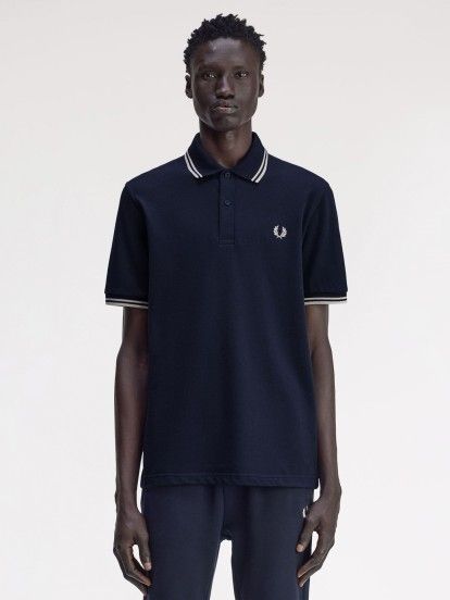 Polo Fred Perry M12 Azul