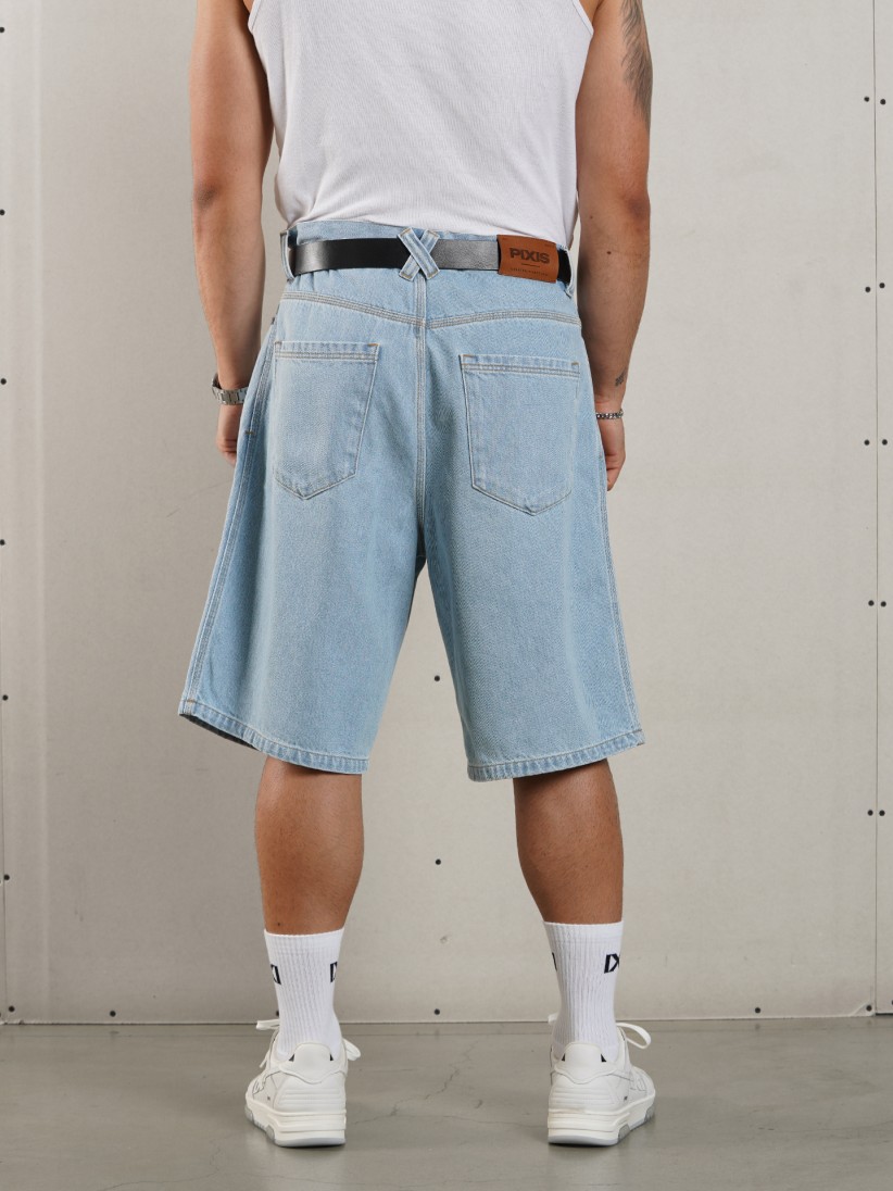 Pantalones Vaqueros Cortos Pixis Cannes Azules