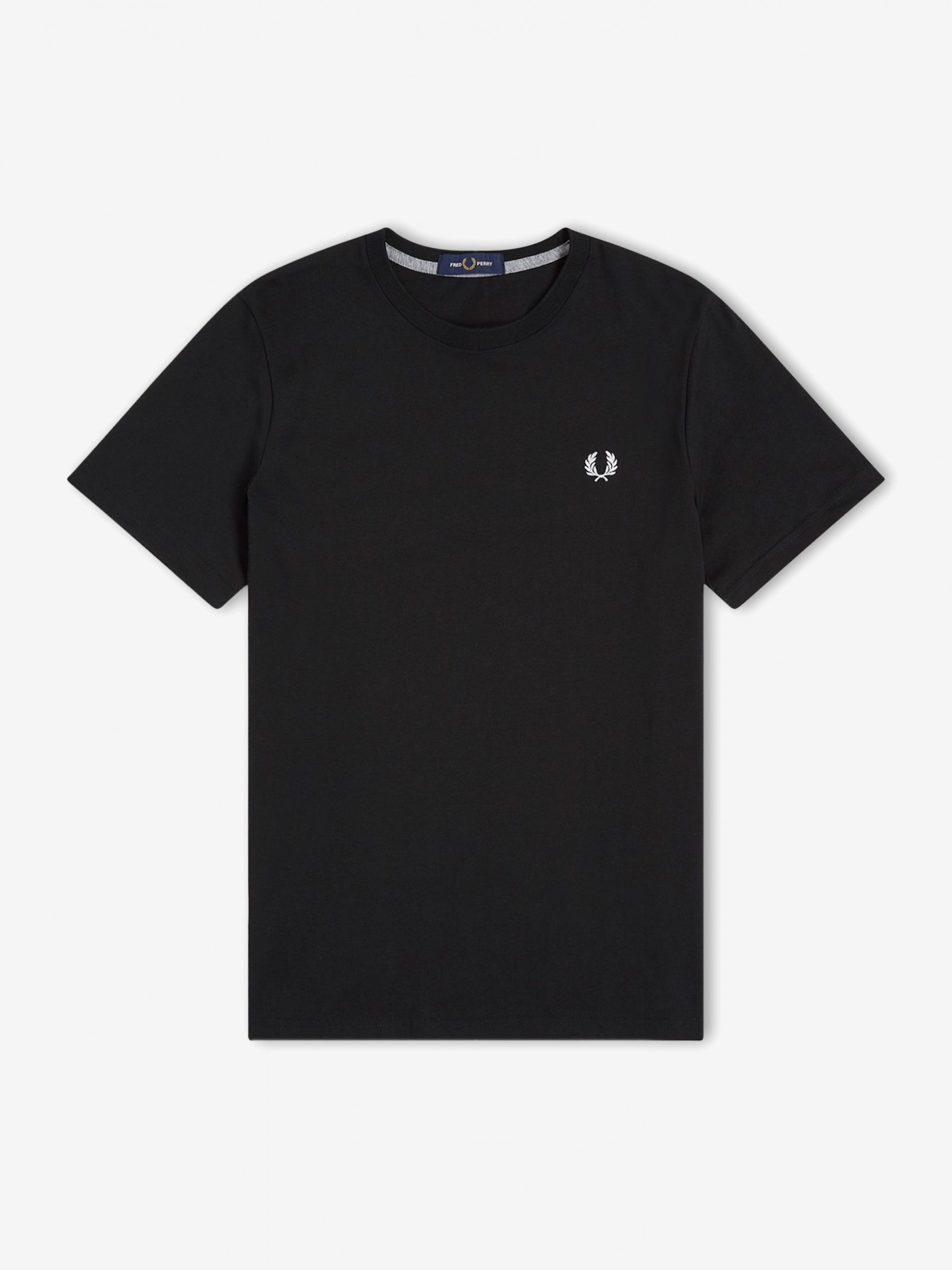 Fred Perry Crew Neck Black T-shirt