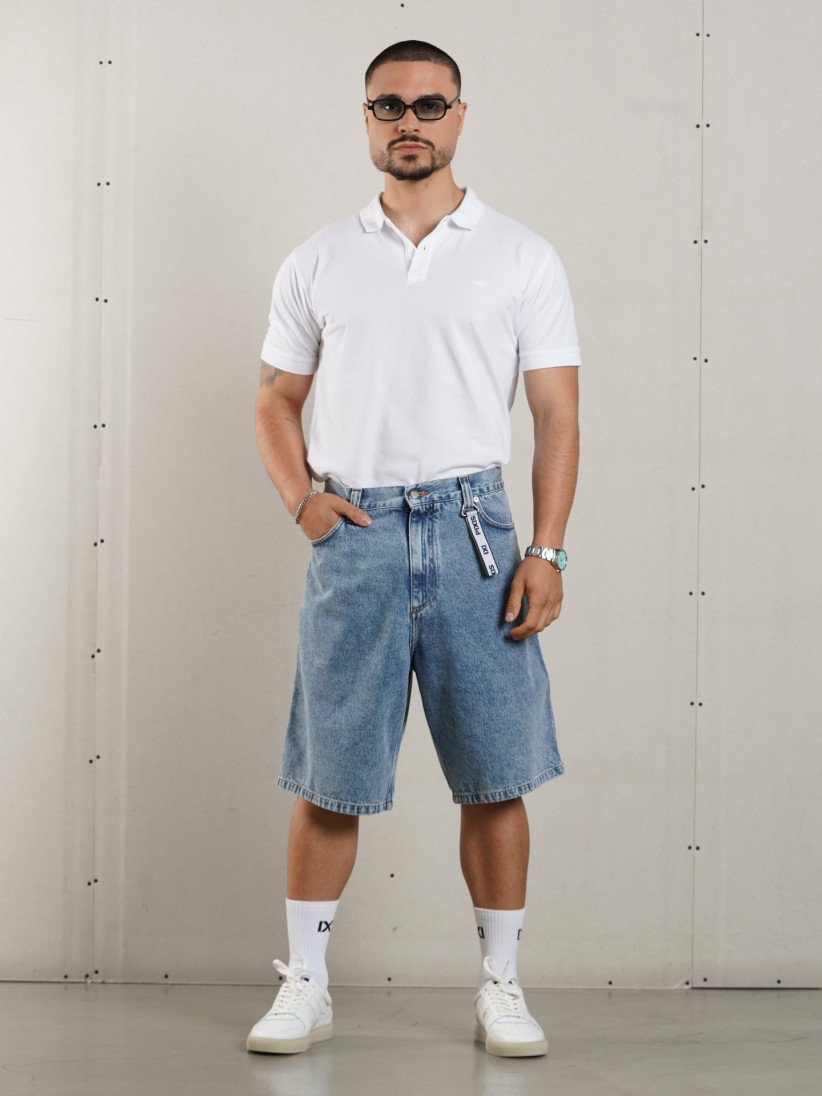 Pantalones Vaqueros Cortos Pixis Cannes Azules