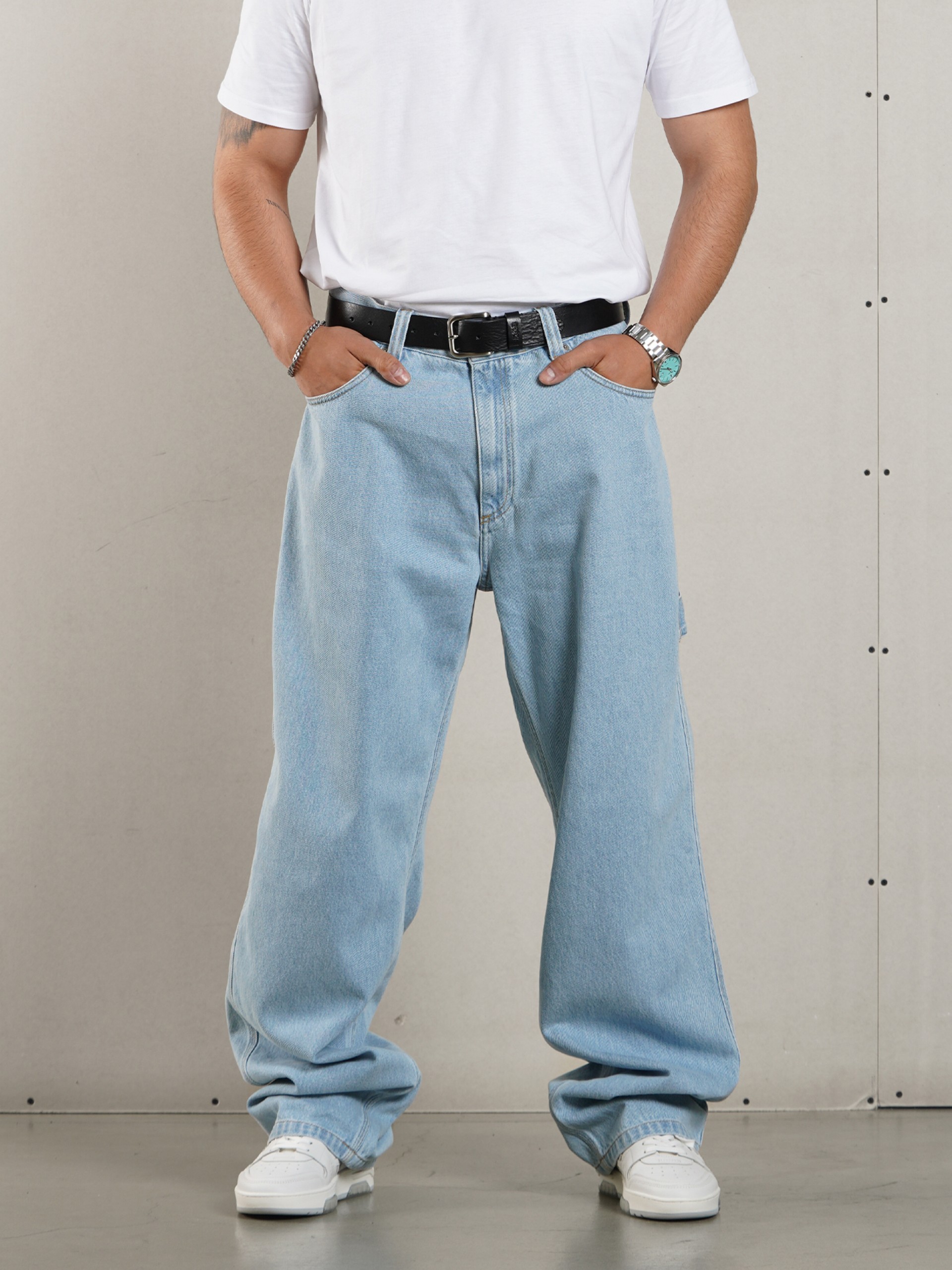 Pantalones Vaqueros Pixis Luxembourg Azules