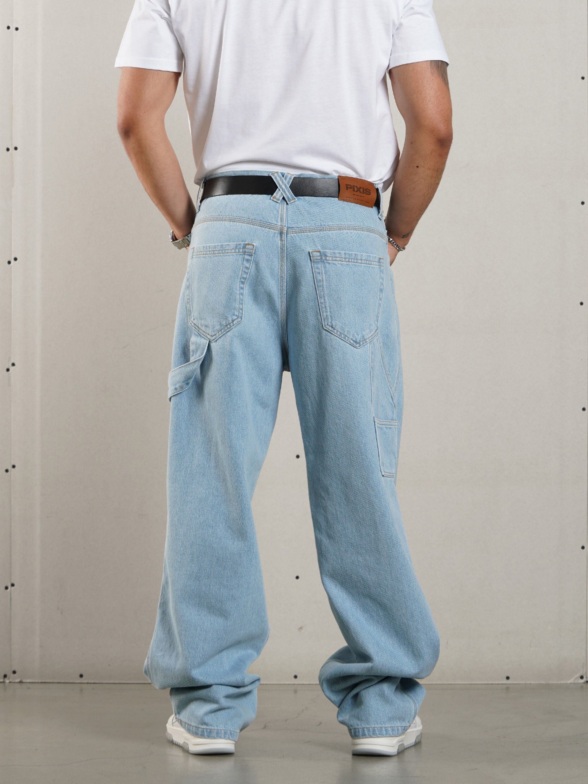 Pantalones Vaqueros Pixis Luxembourg Azules