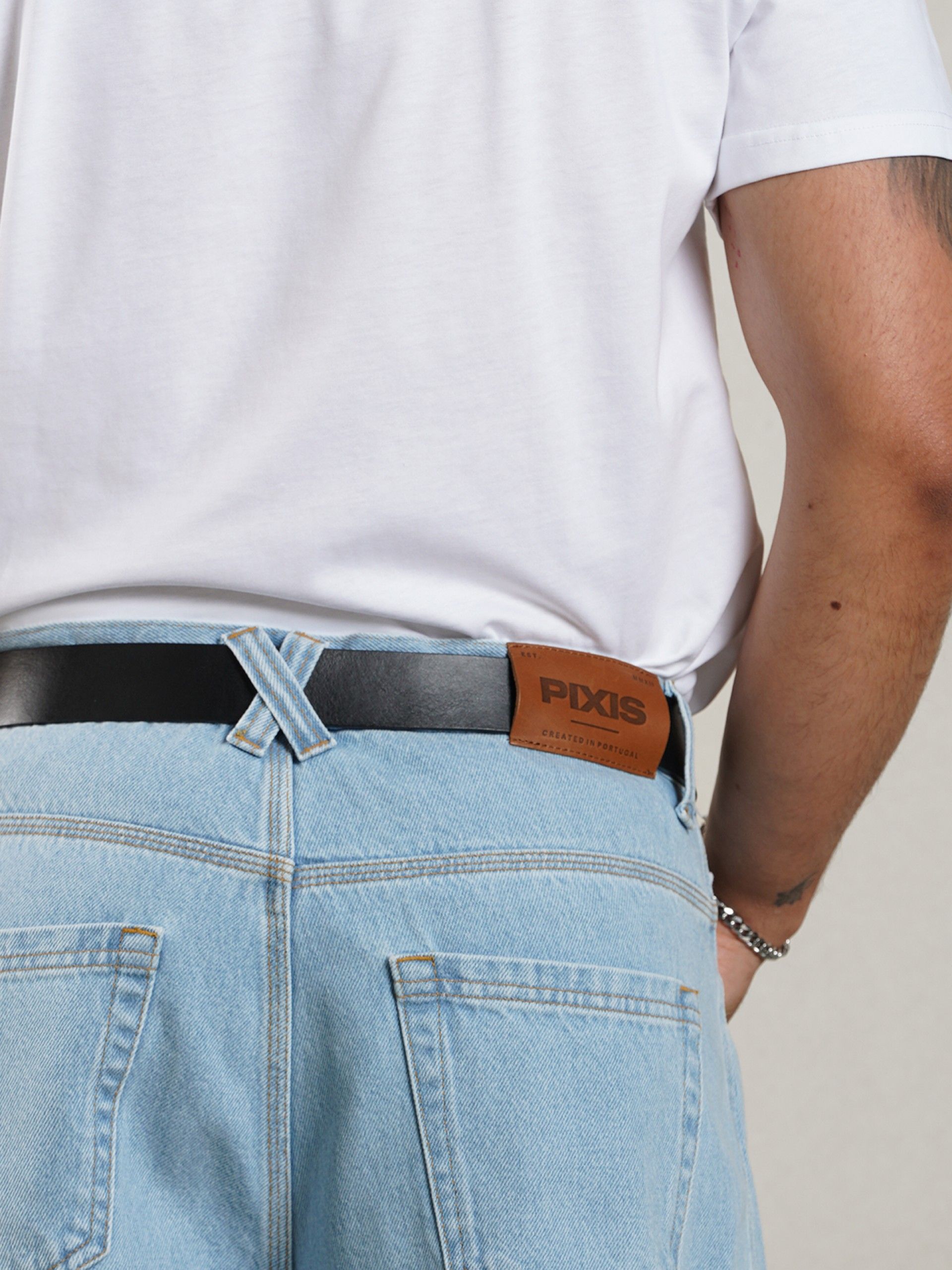 Pantalones Vaqueros Pixis Luxembourg Azules