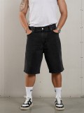 Pantalones Vaqueros Cortos Pixis Cannes Negros