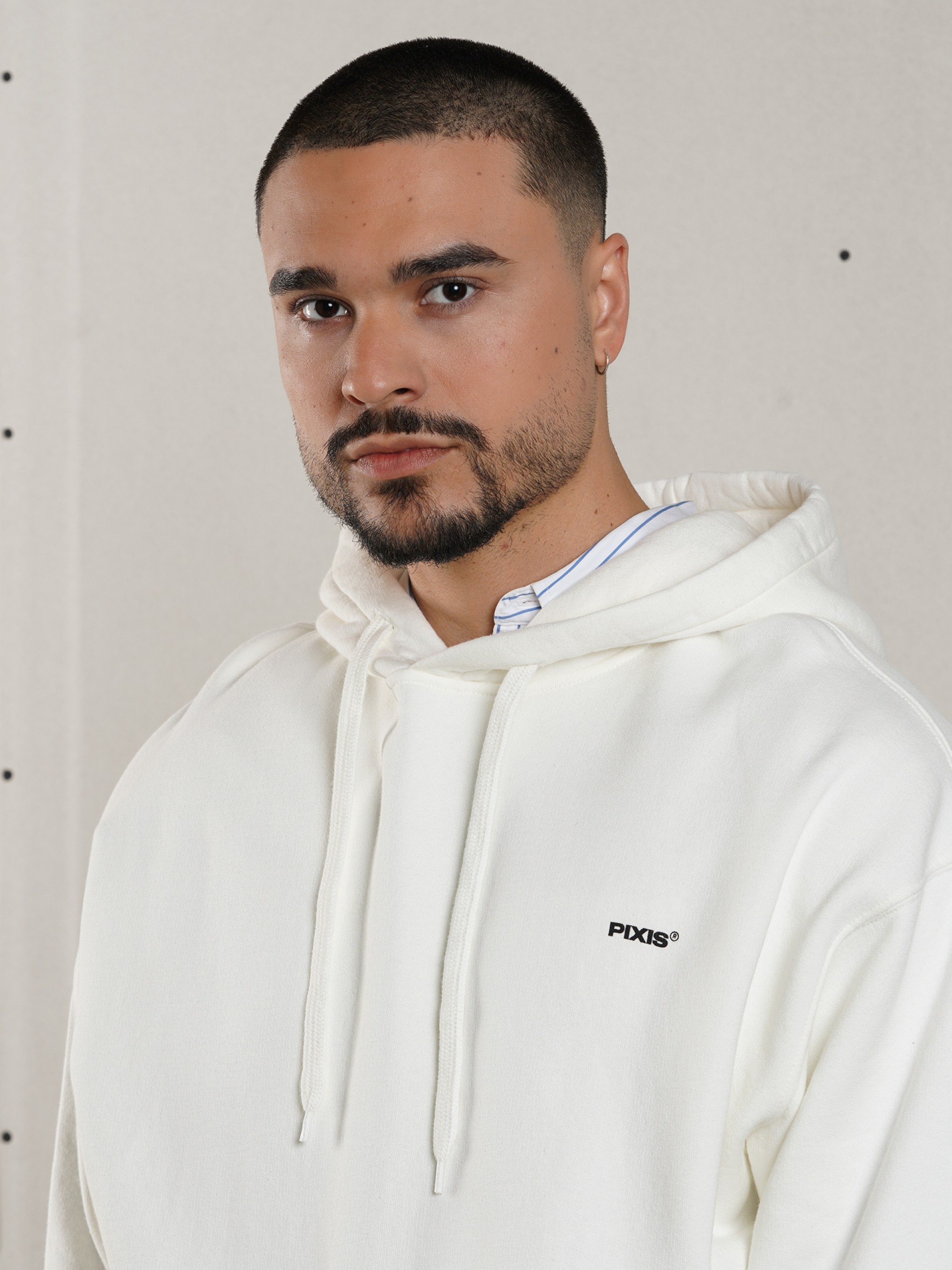 Camisola com Capuz Pixis Tours Branca