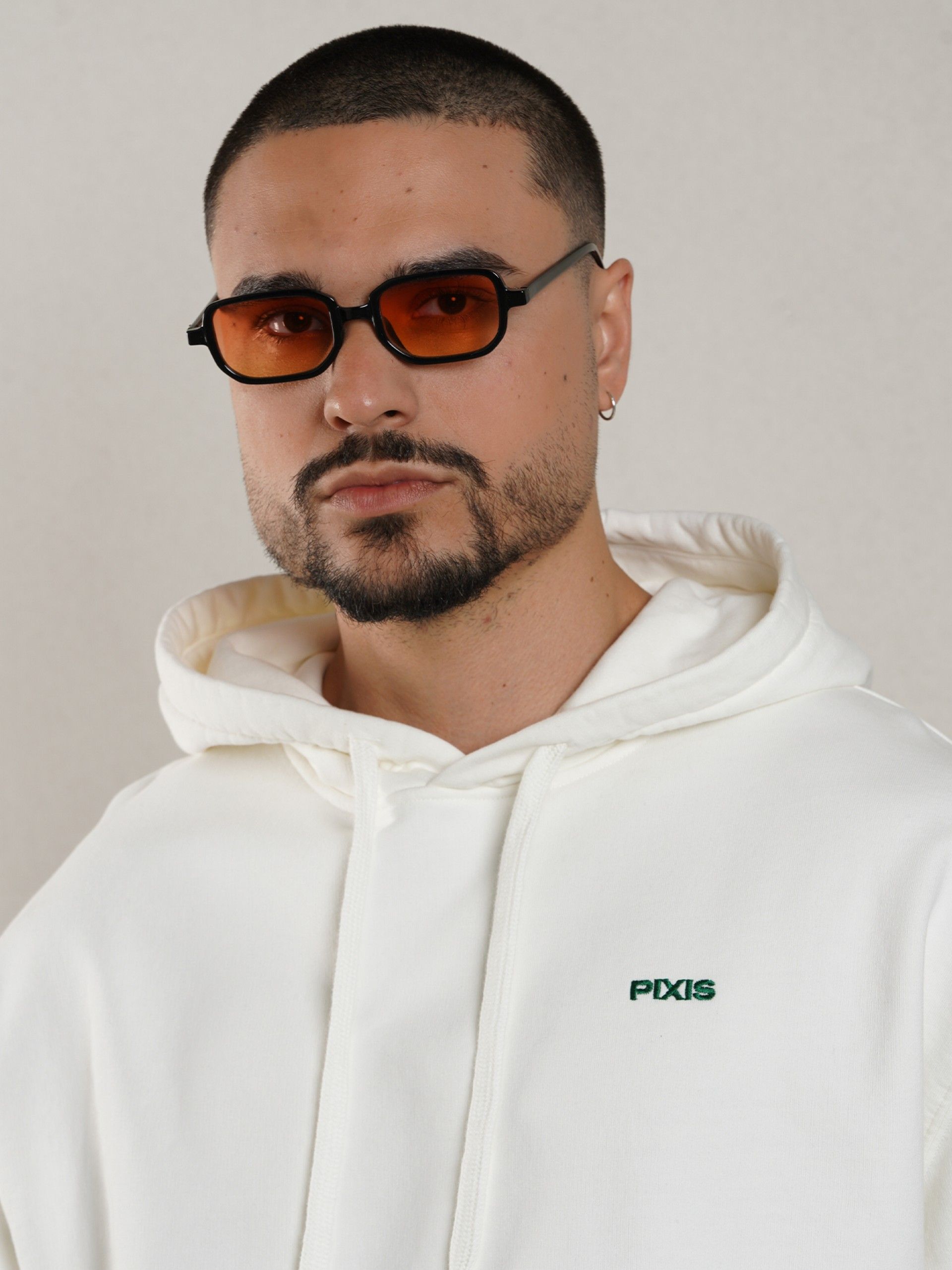 Camisola com Capuz Pixis Da Vinci Branca