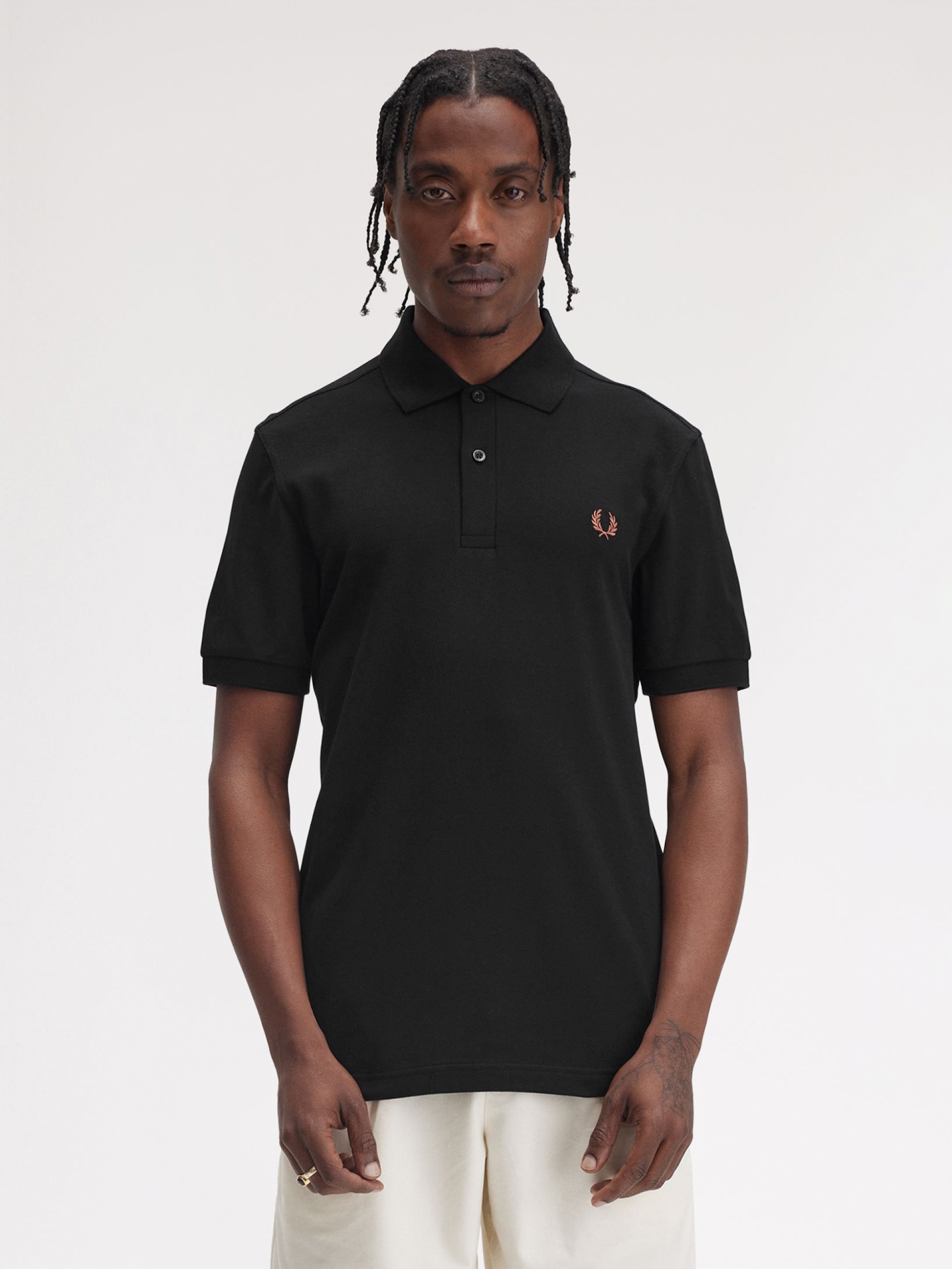 Polo Fred Perry M6000 Negro