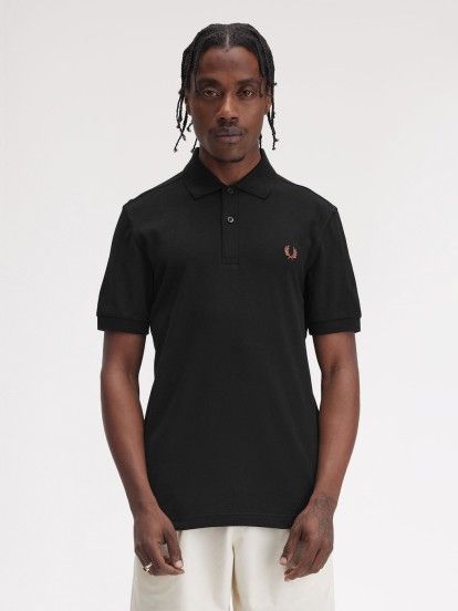 Polo Fred Perry M6000 Preto