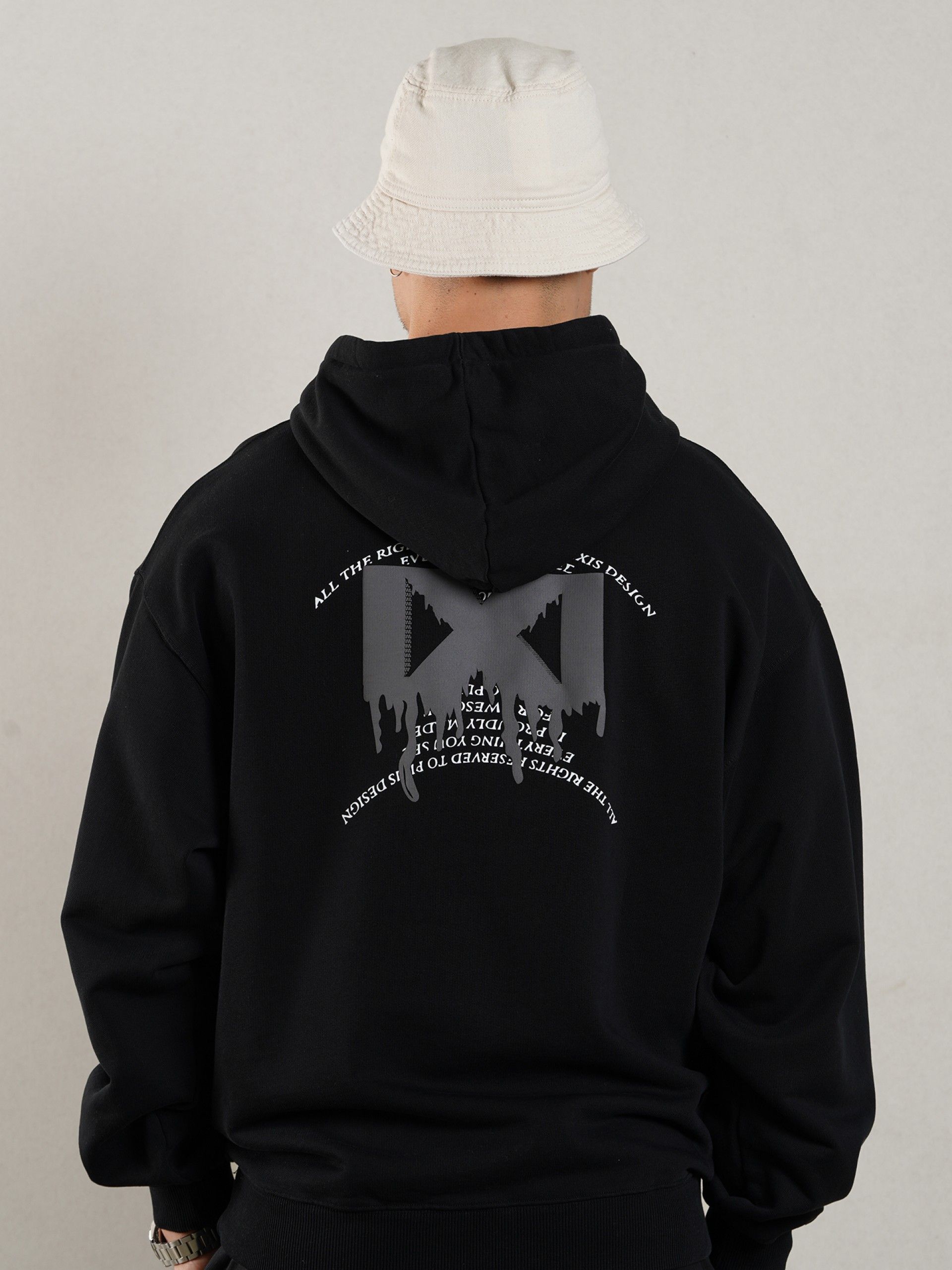 Camisola com Capuz Pixis Da Vinci Preta