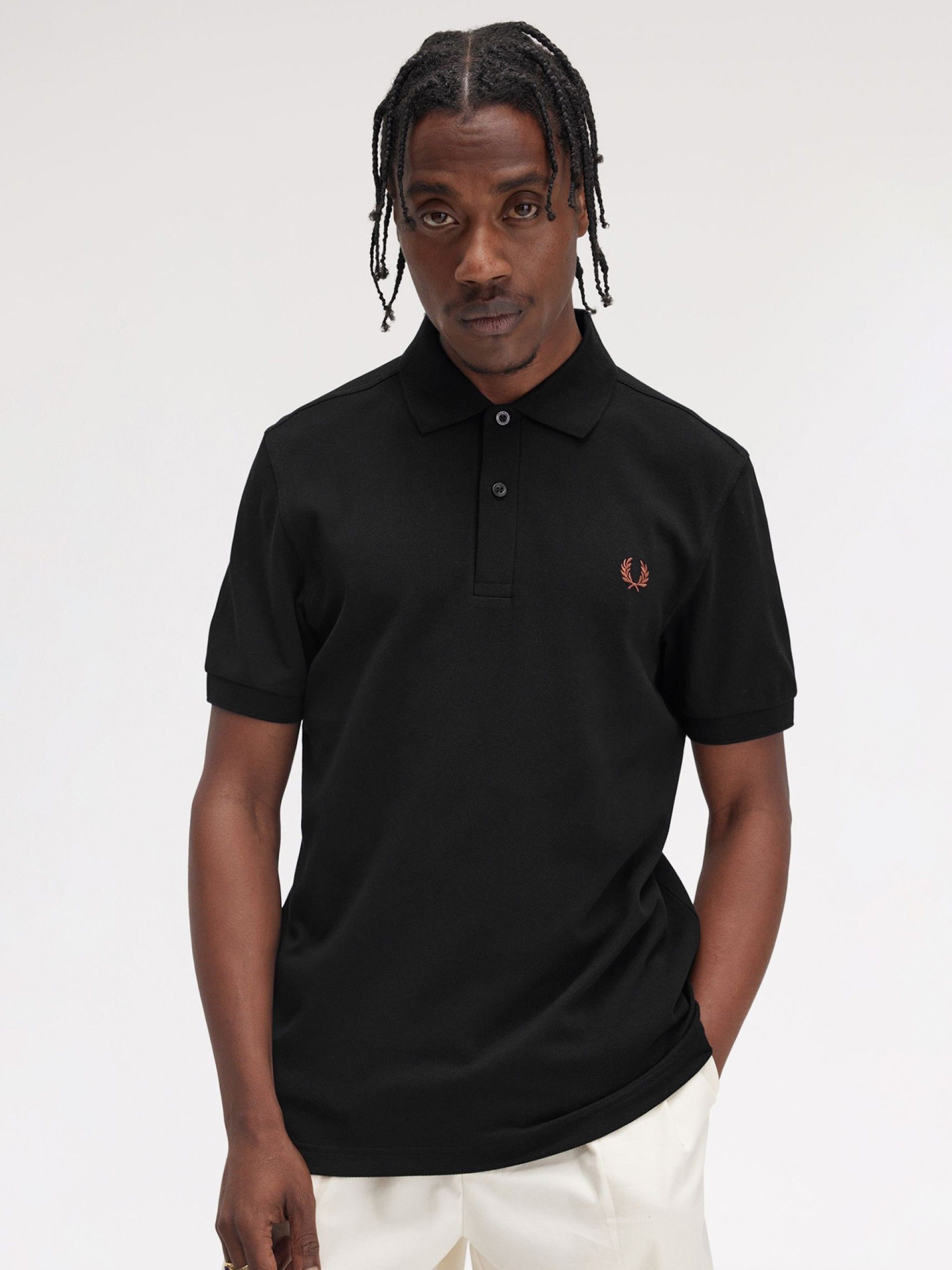 Polo Fred Perry M6000 Negro