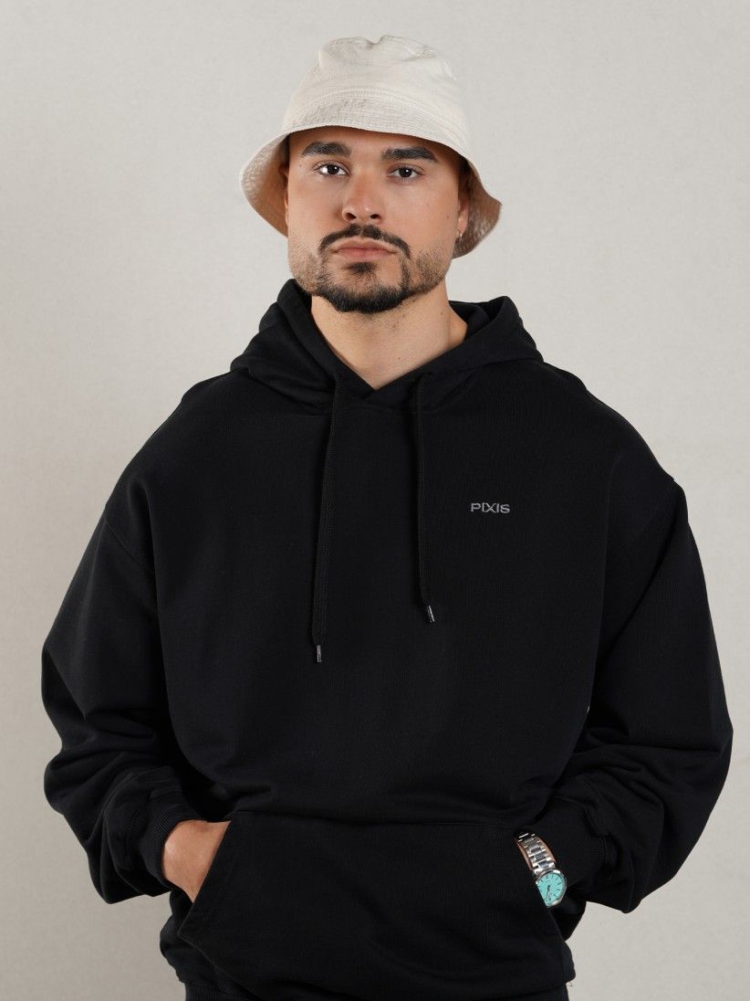 Camisola com Capuz Pixis Da Vinci Preta