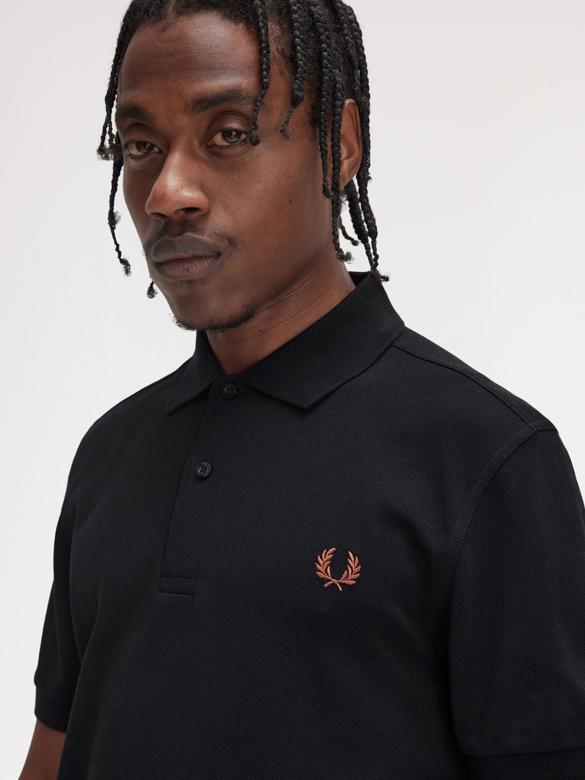 Polo Fred Perry M6000 Negro