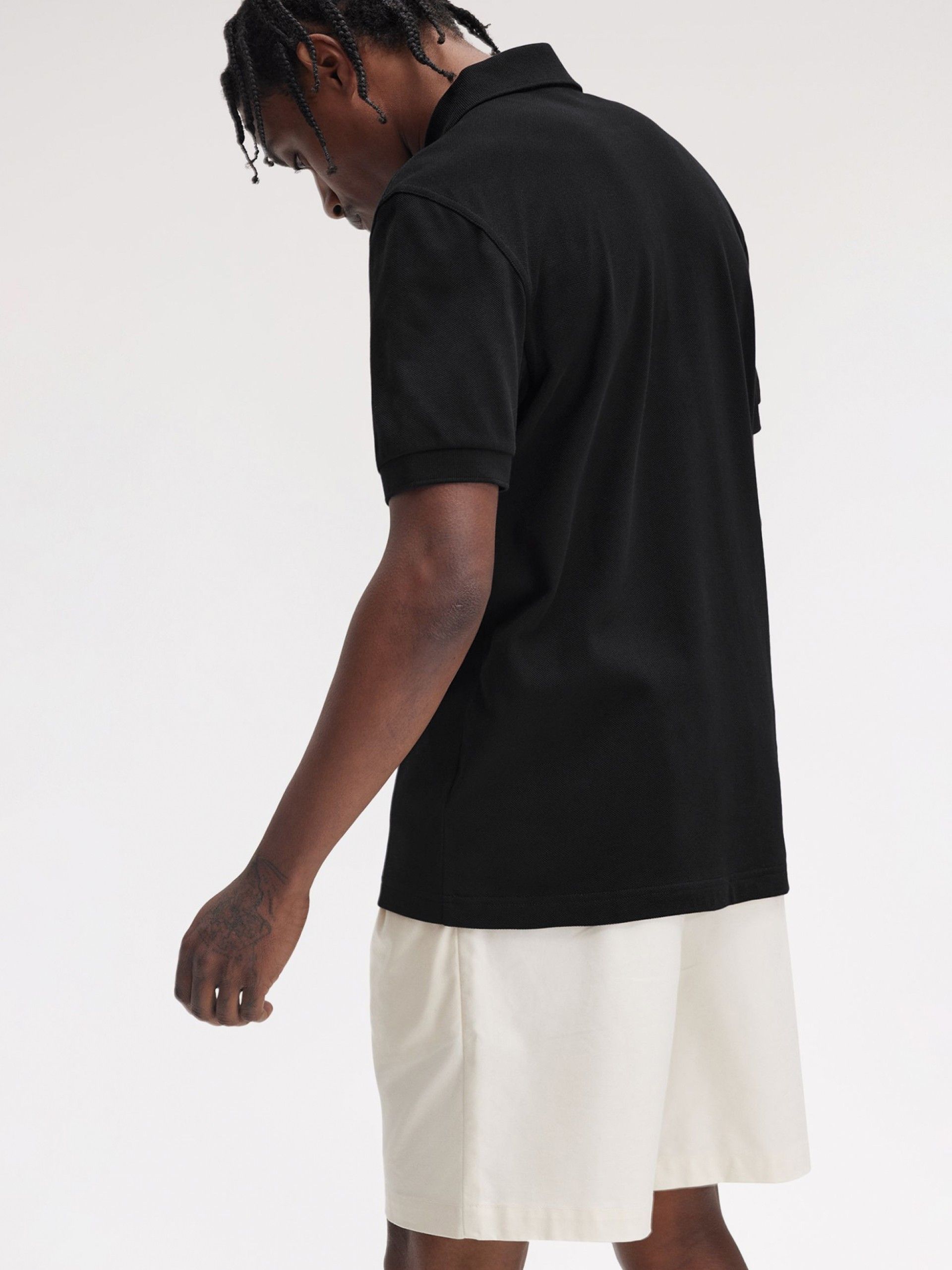 Polo Fred Perry M6000 Negro