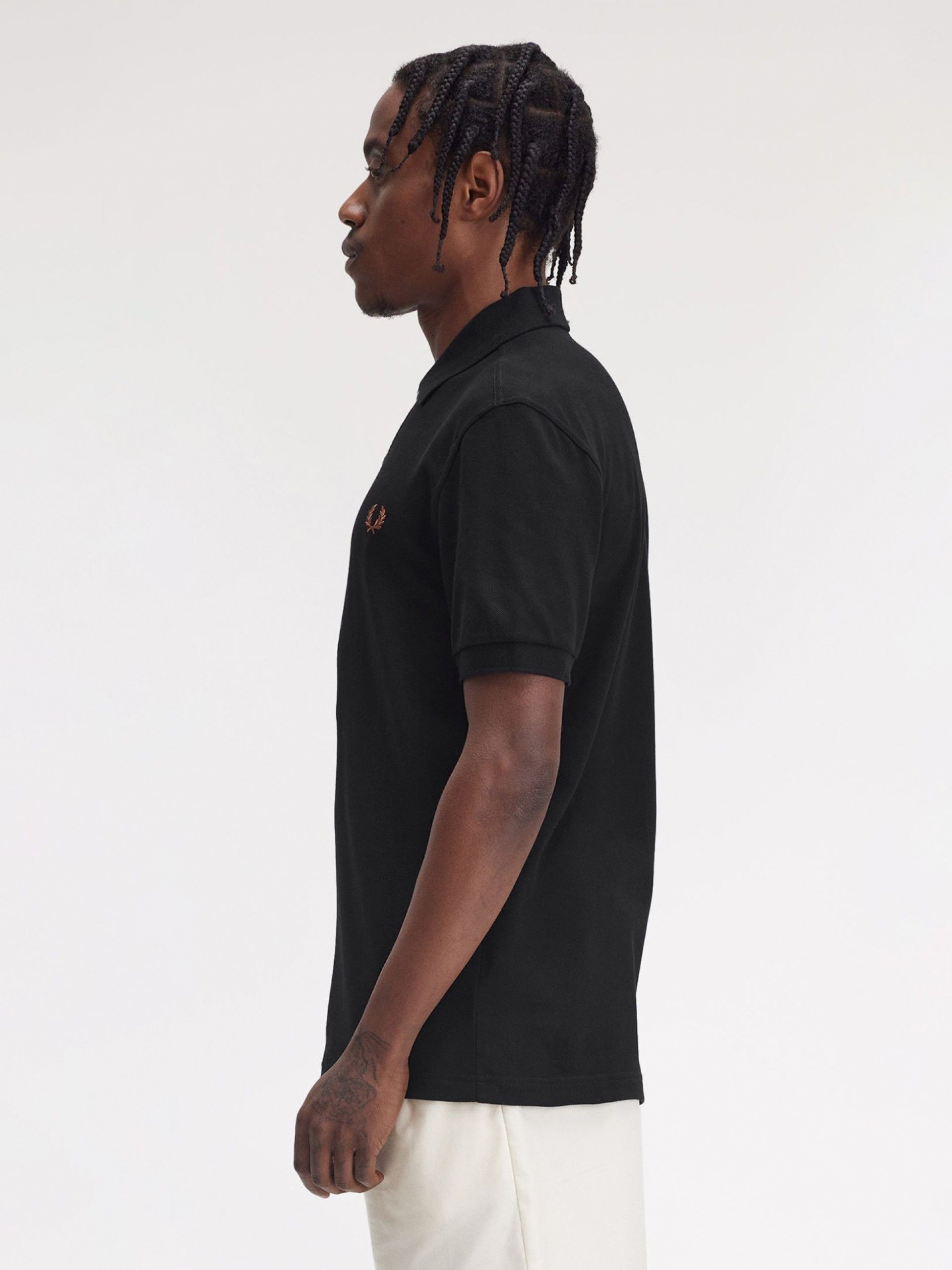 Polo Fred Perry M6000 Negro