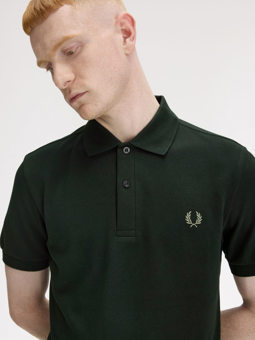 Fred Perry M6000 Green Polo Shirt