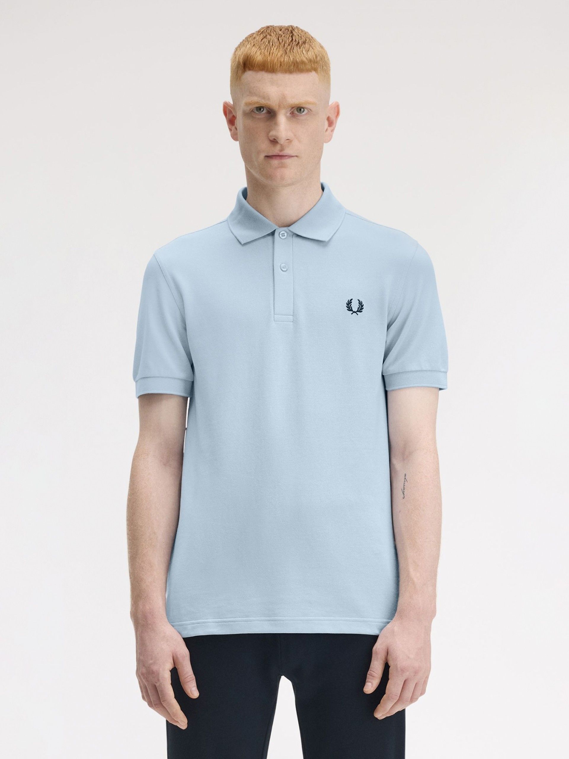 Polo Fred Perry M6000 Azul Claro