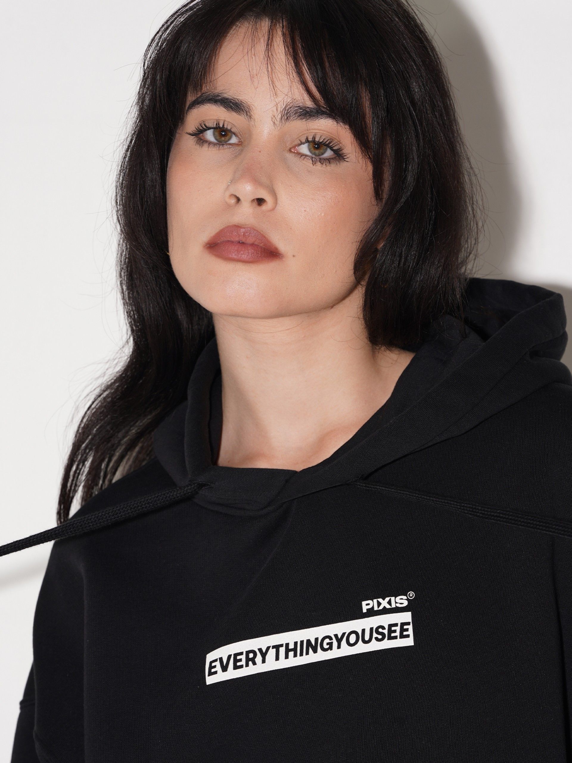 Pixis The Alpha Black Hoodie