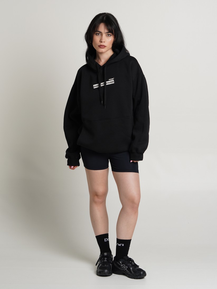 Pixis The Alpha Black Hoodie