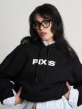 Sudadera con Capucha Pixis Dijon Negra