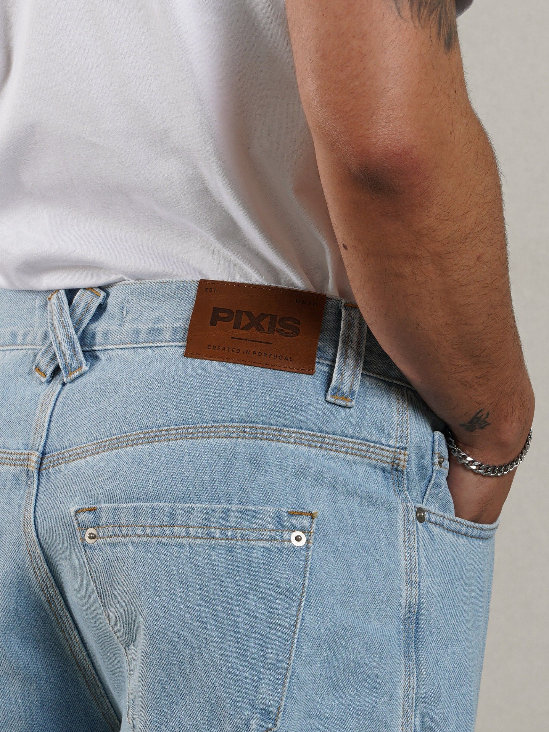 Pantalones Vaqueros Pixis Cannes Azules