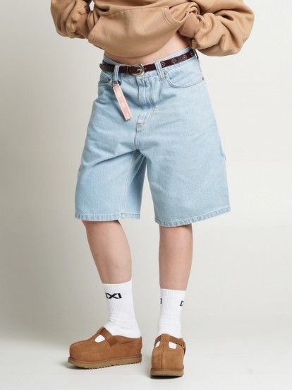 Pixis Luxembourg Blue Denim Shorts