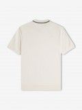 T-shirt Fred Perry Crew Neck Piqu Bege e Verde