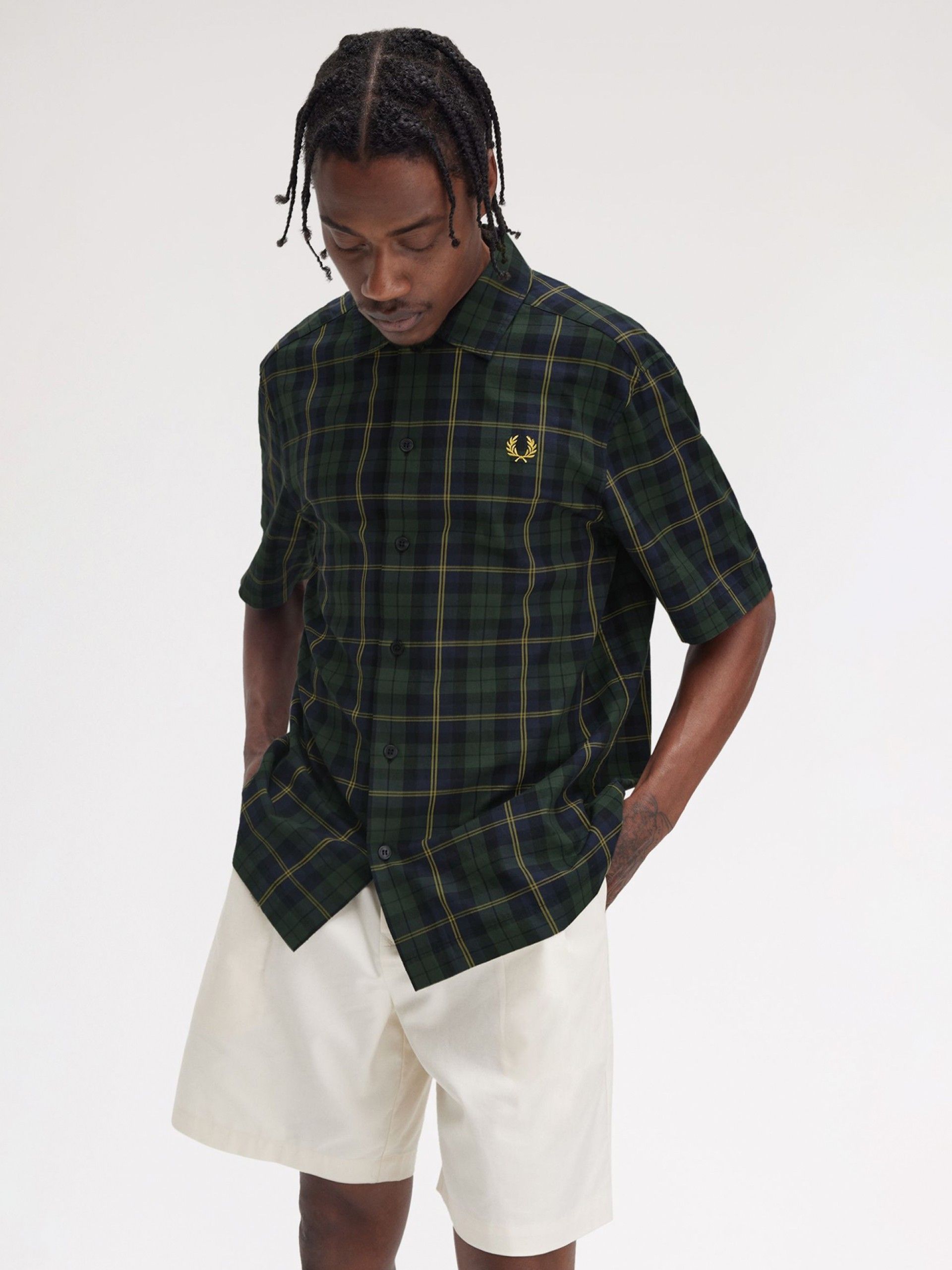 Camisa Fred Perry Padrão Xadrez